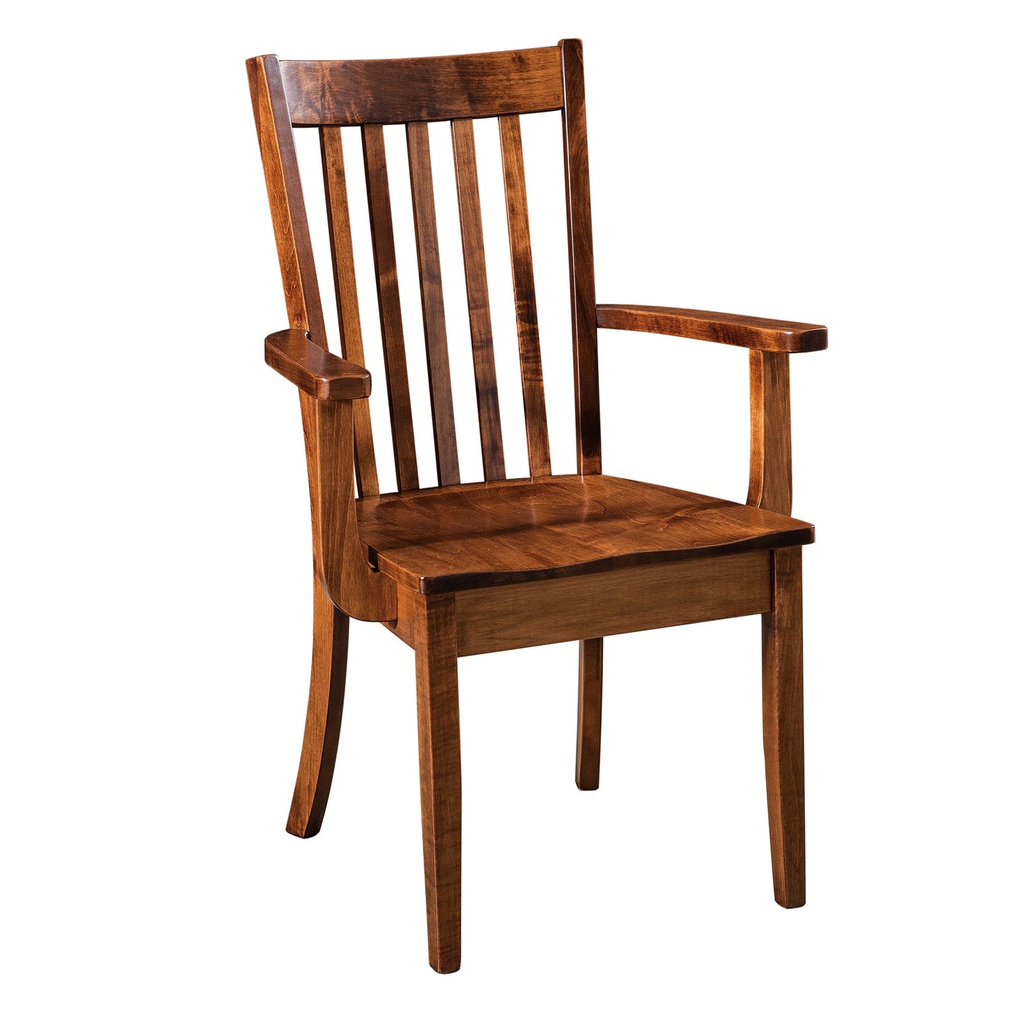 Alex Arm Chair - Upholstered Seat