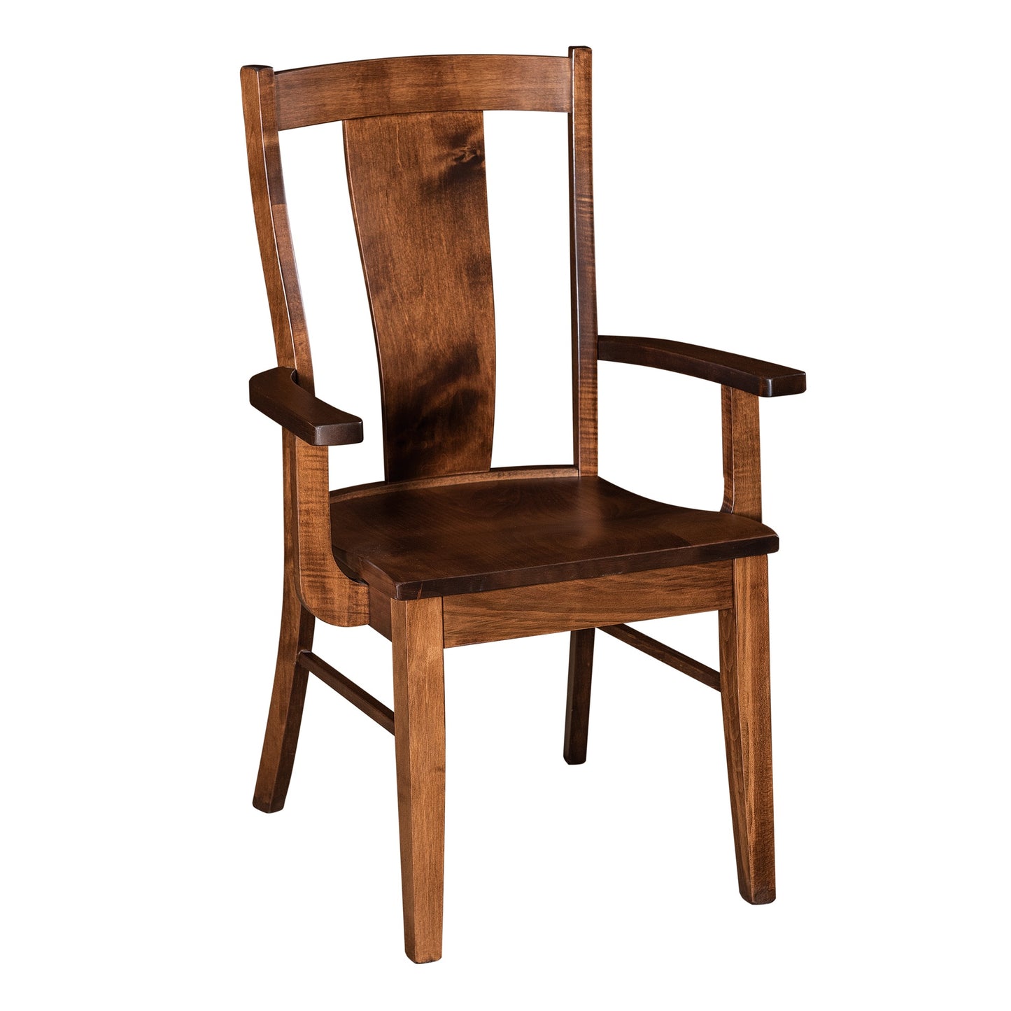 Lucas Arm Chair - Upholstered Seat