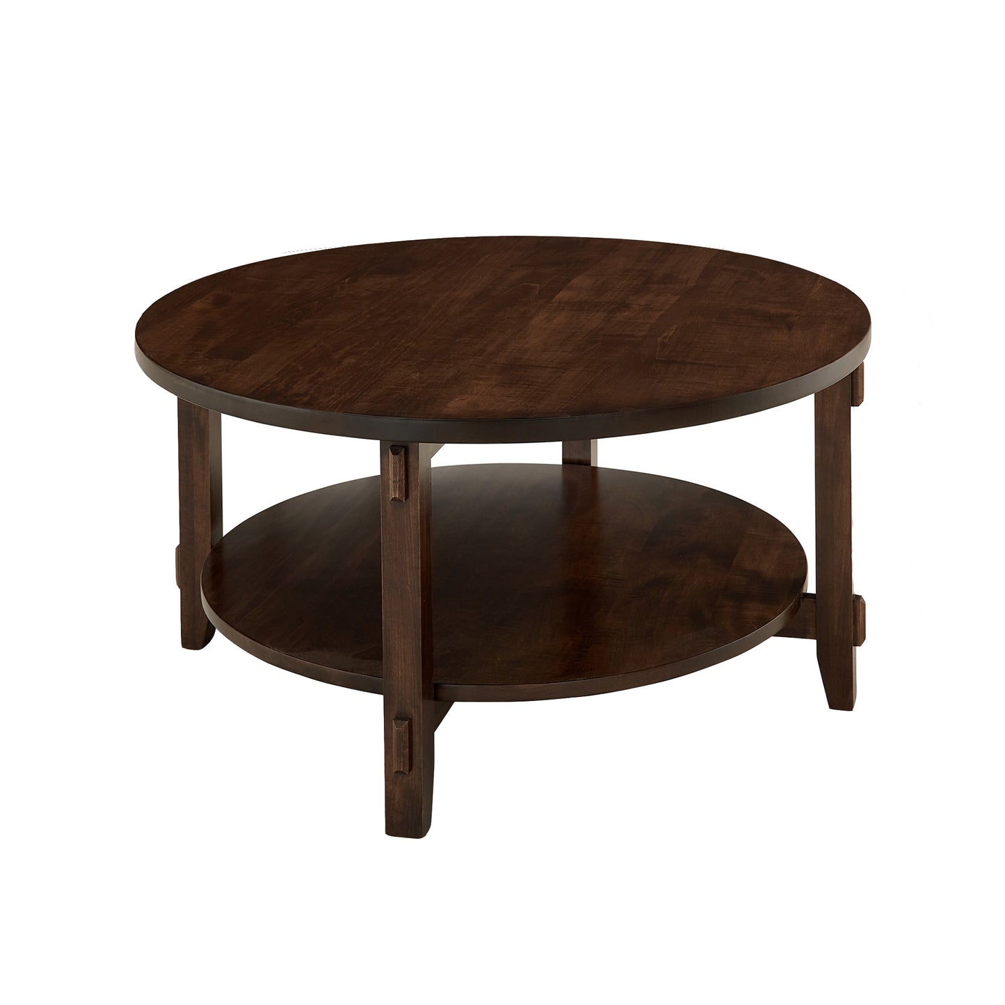Mission Round Coffee Table