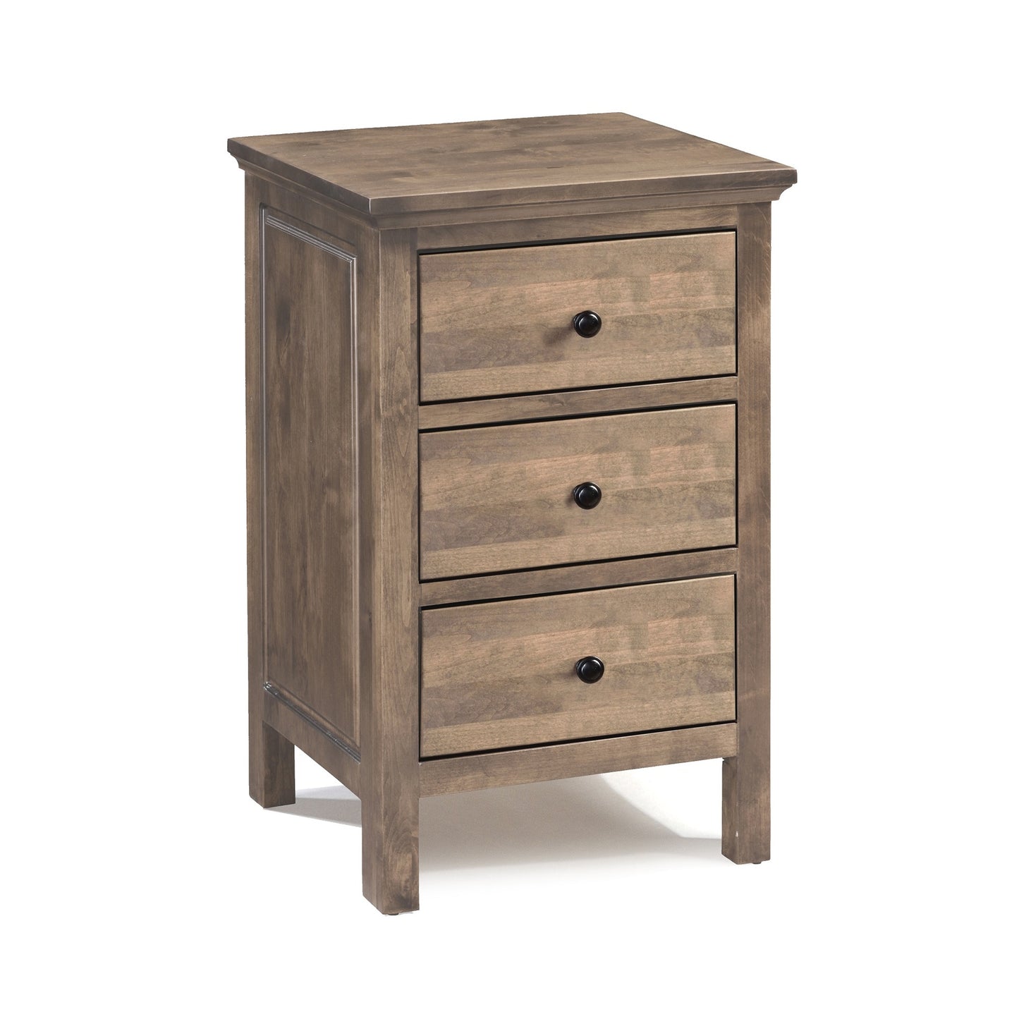 Carmella 3 Drawer Nightstand