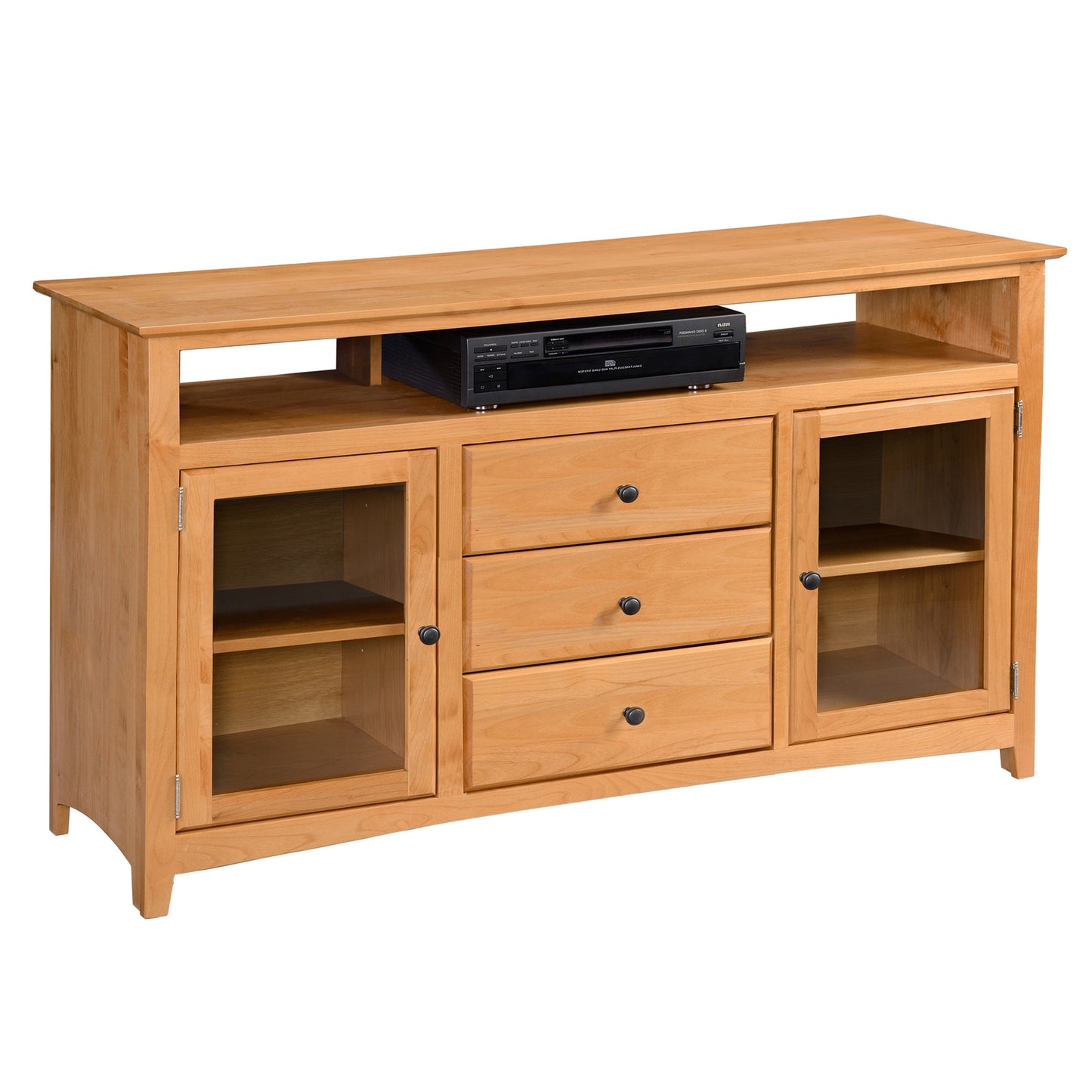 Cal 70" Wide, Tall Entertainment Console