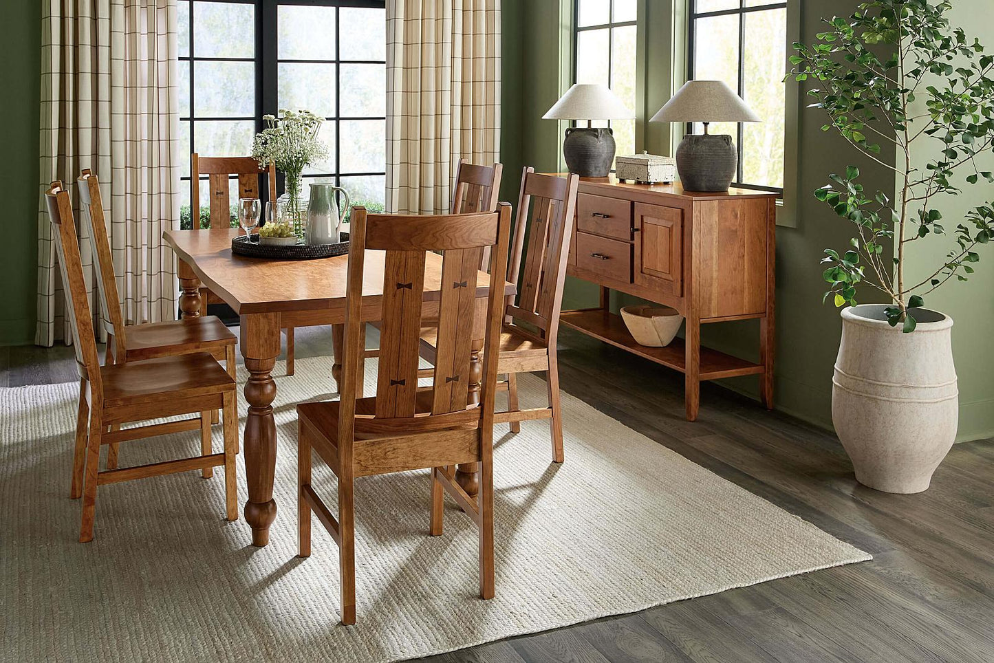 Bob Timberlake American Home Edgar Leg Table