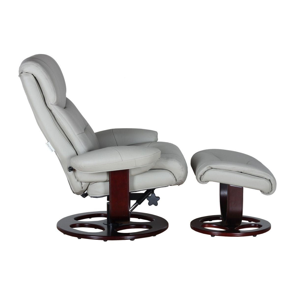 Danny Pedestal Reclining Chair & Ottoman