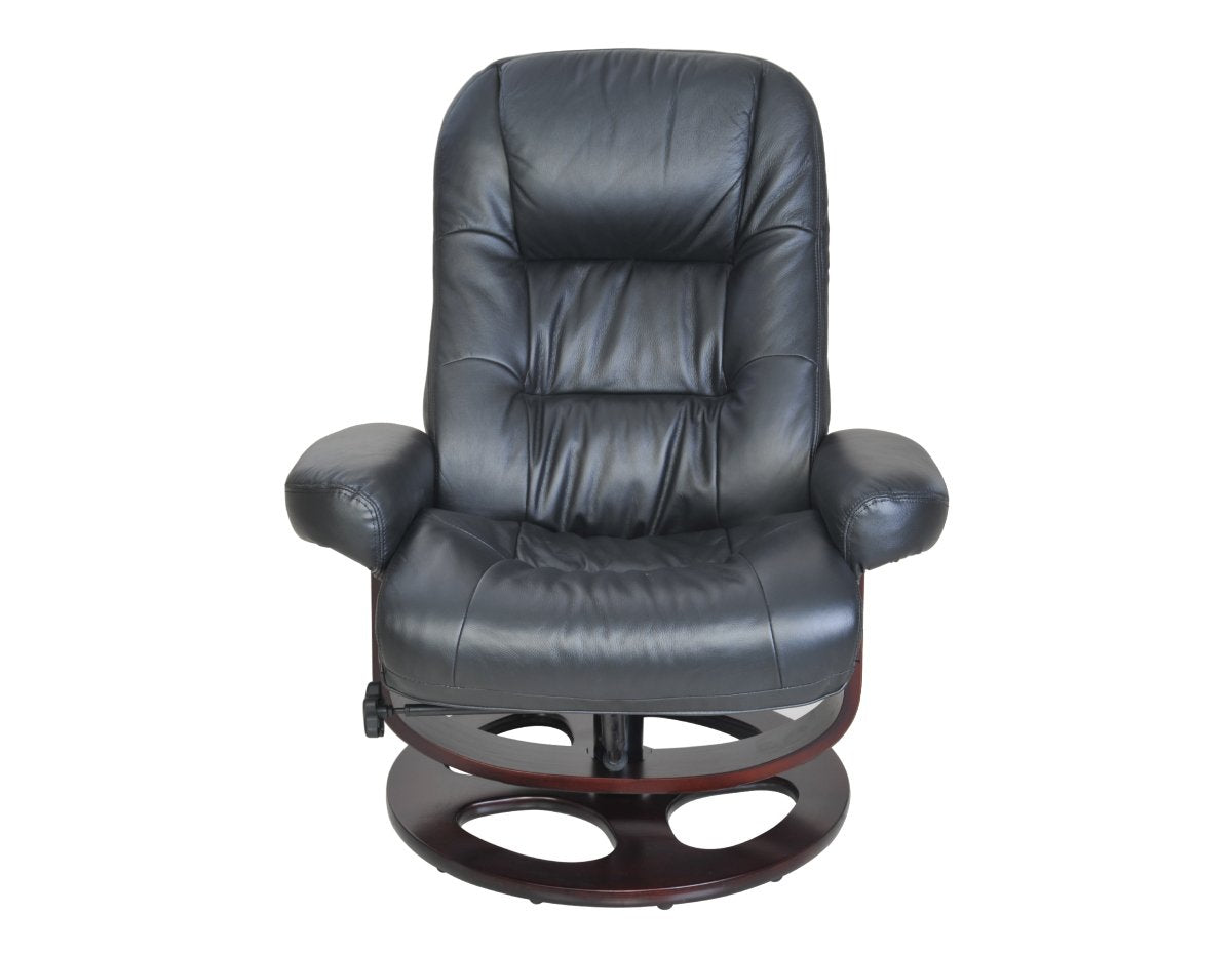Judson Pedestal Reclining Chair & Ottoman