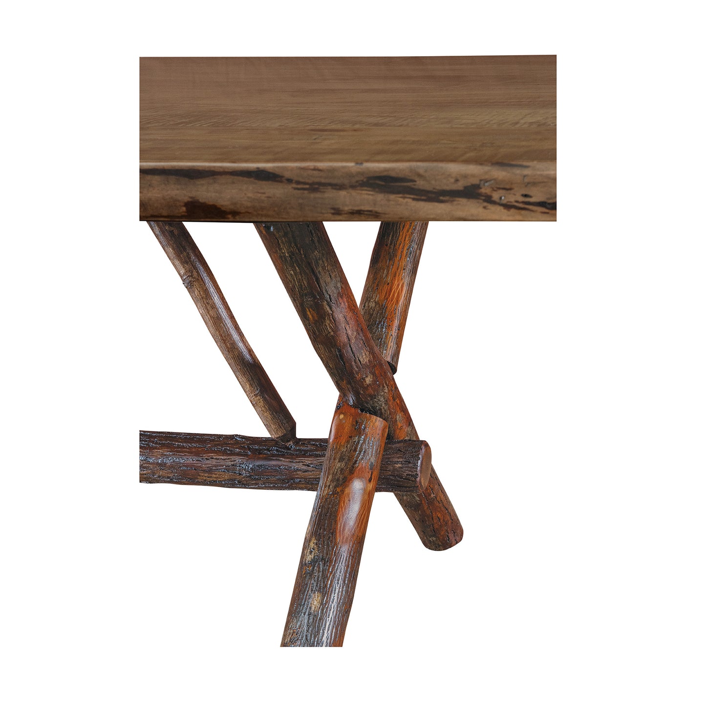 Bob Timberlake Mountain Retreat Live Edge Trestle Table