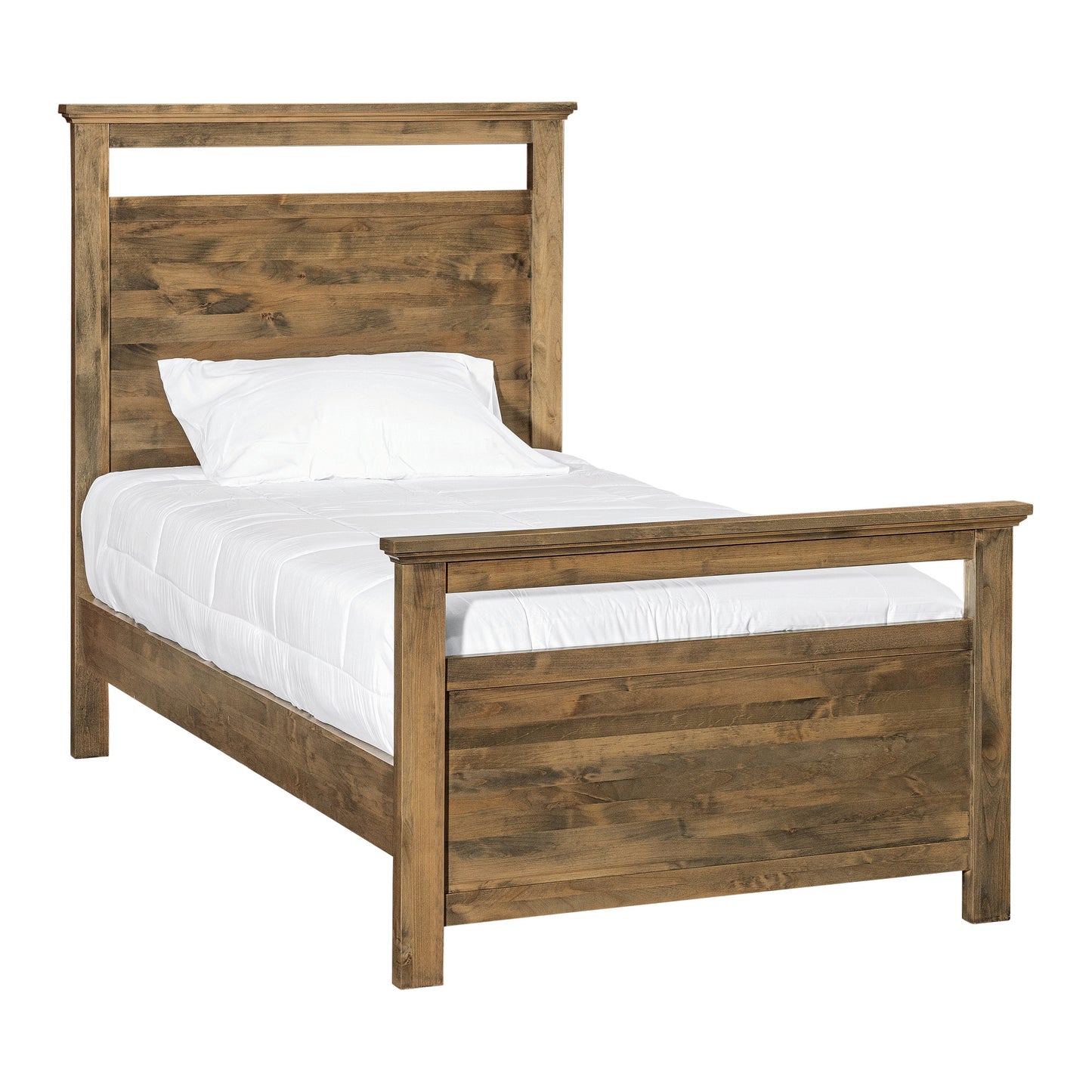 Emma Platform Bed - Tall Footboard
