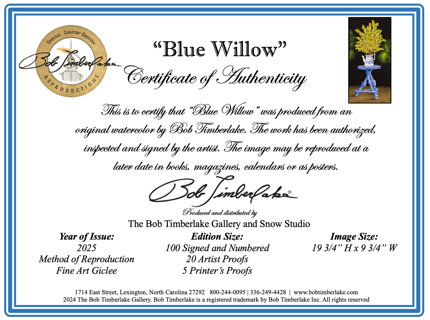 Blue Willow