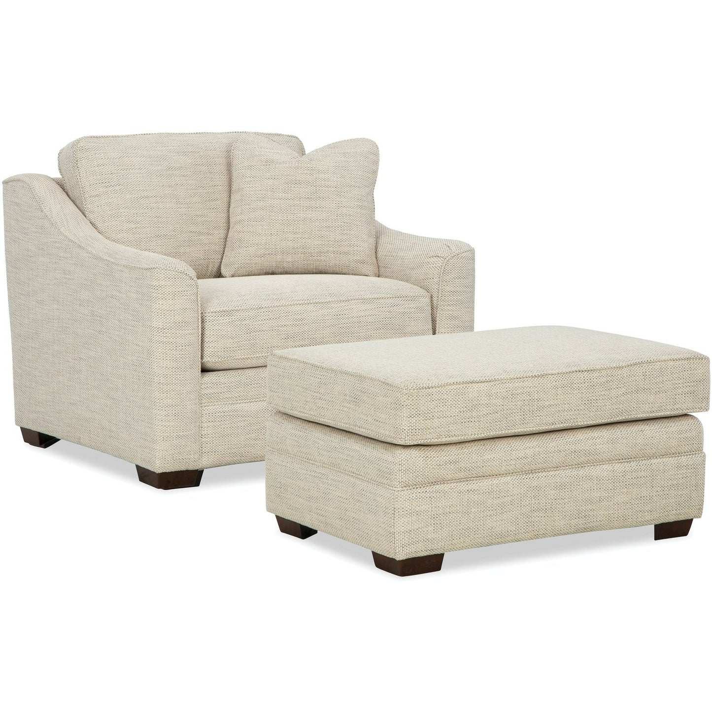 Custom Series F9 Ottoman and a Half