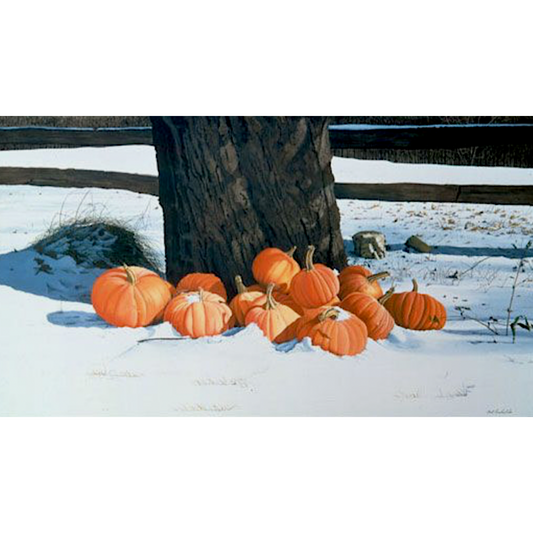 Pumpkins in the Snow