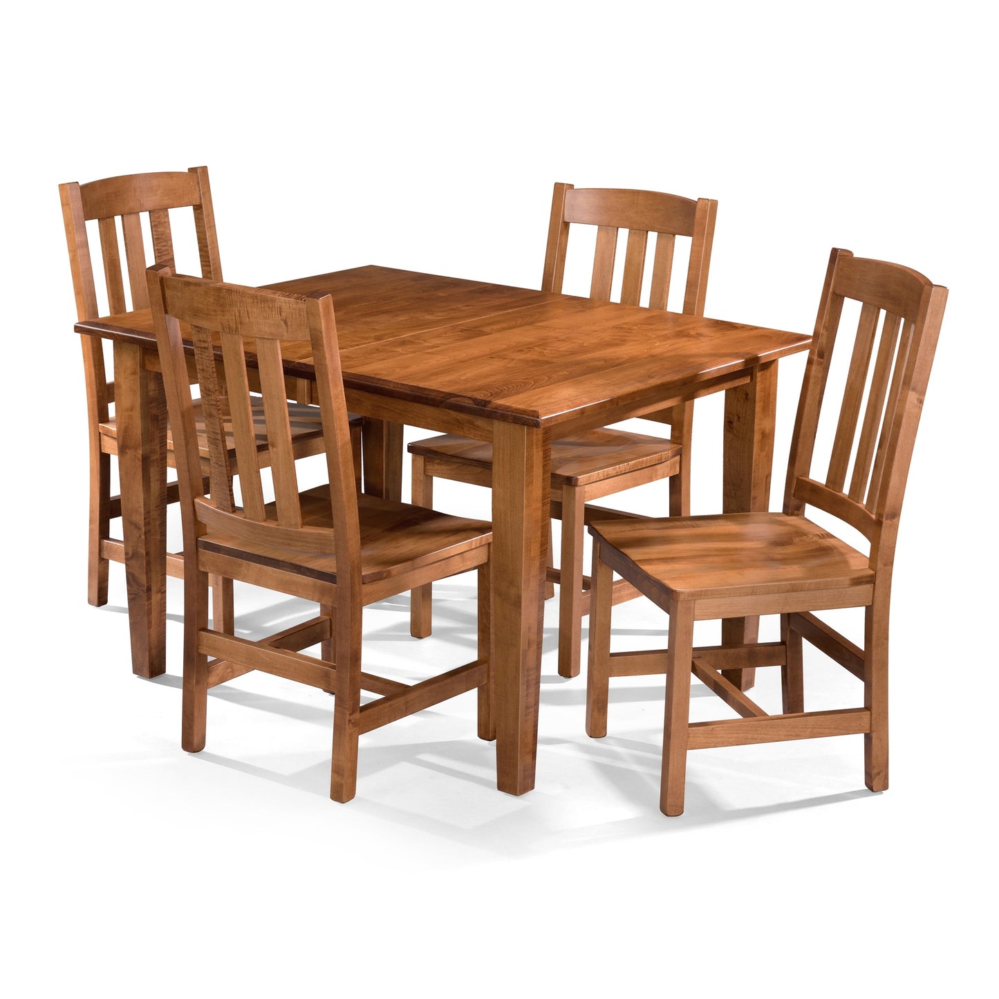 36" x 48" Maple Rectangle Top Leg Table