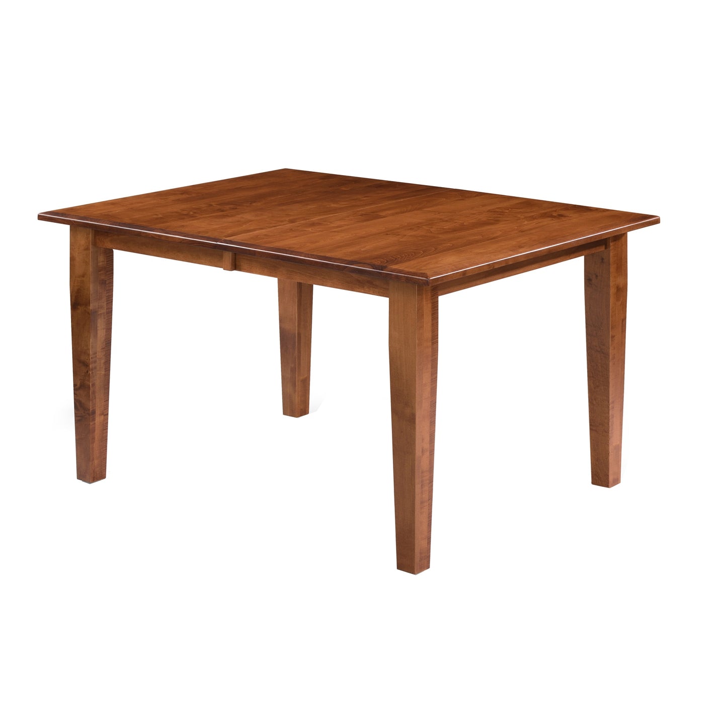 Counter Height 36" x 48" Maple Rectangle Top Leg Table