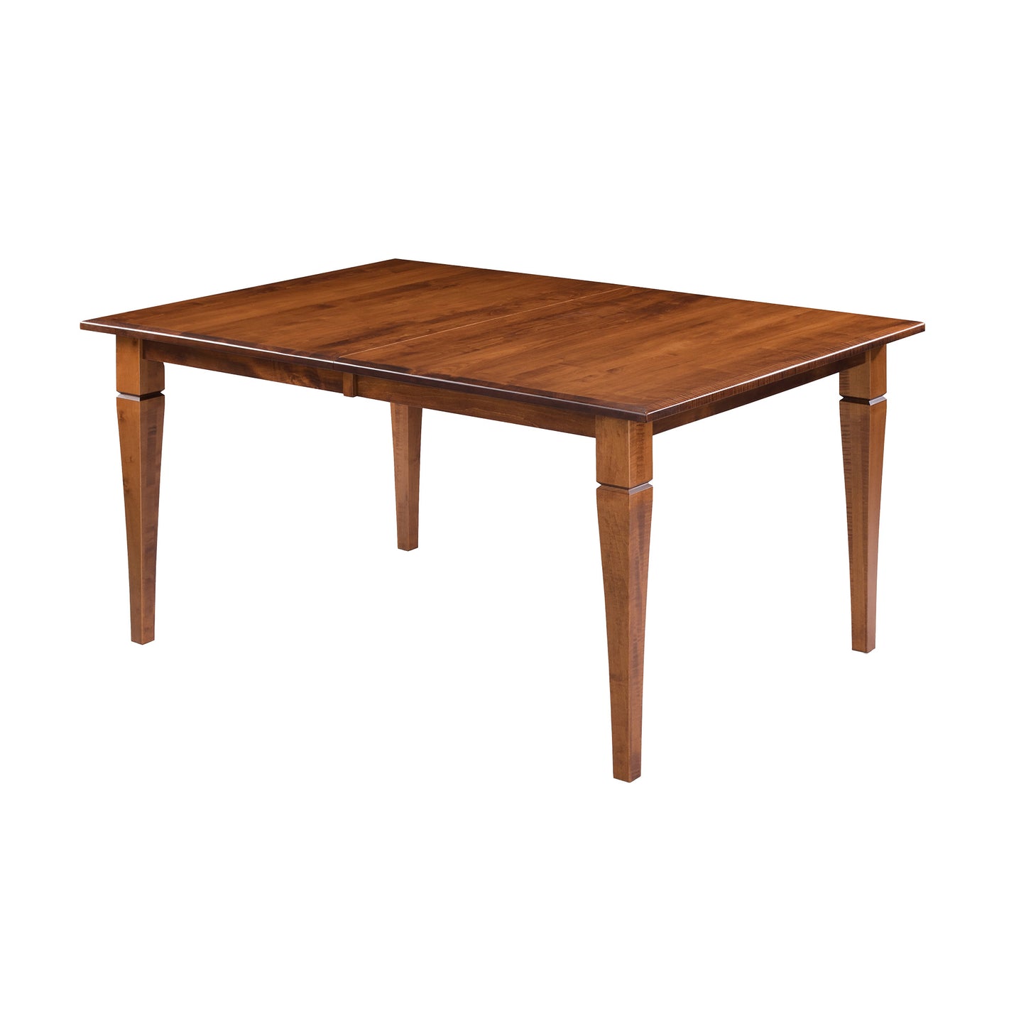 Counter Height 42" x 60" Maple Rectangle Top Leg Table