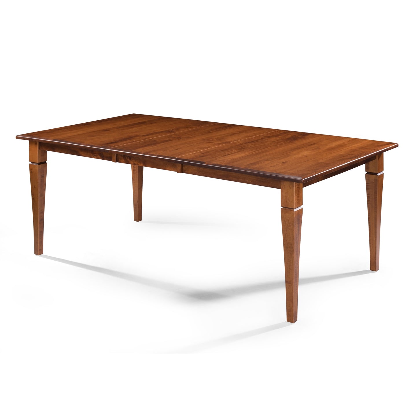 Counter Height 42" x 60" Maple Rectangle Top Leg Table