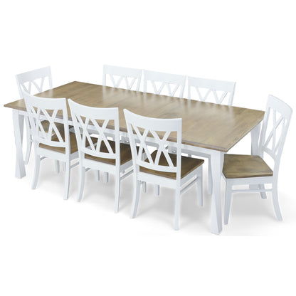 42" x 72" Maple Rectangle Top Leg Table