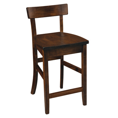Aiden Counter Stool - Upholstered Seat