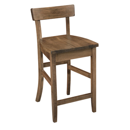 Aiden Counter Stool - Upholstered Seat