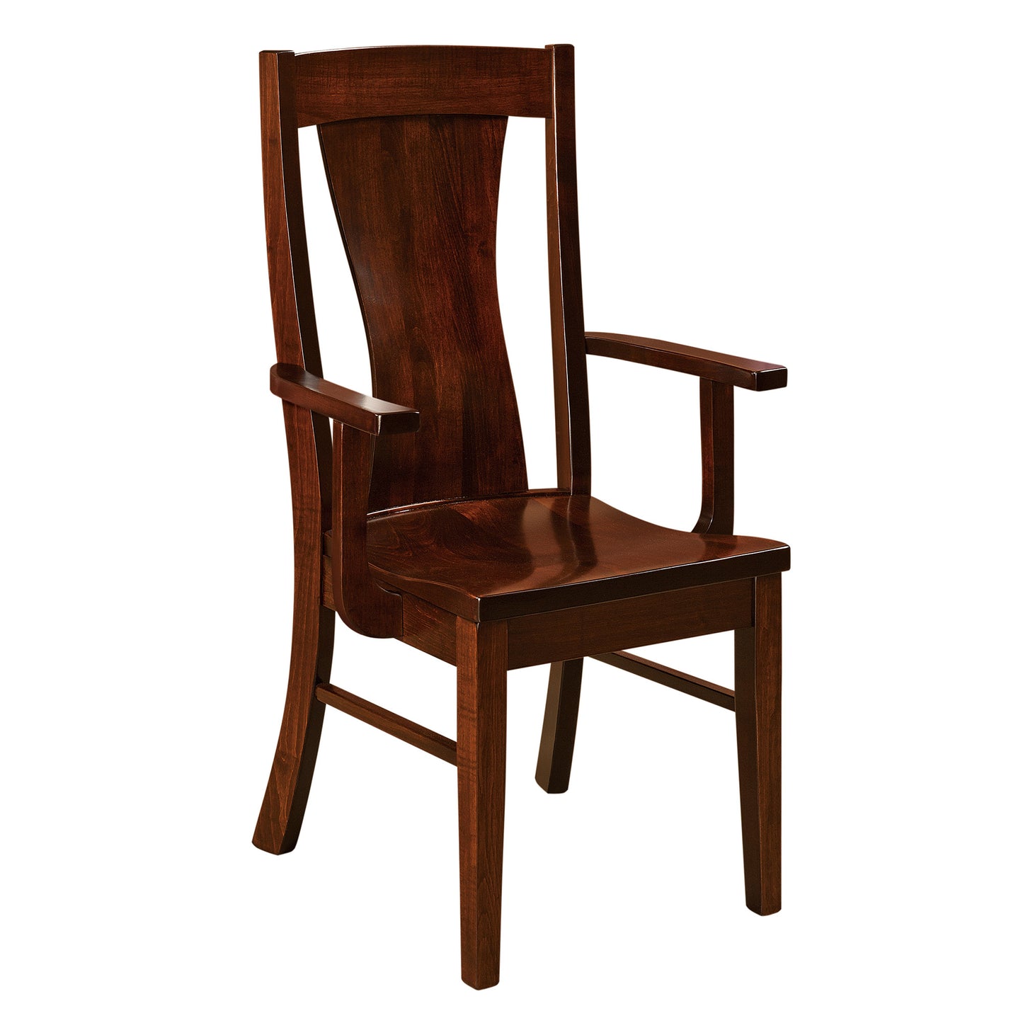 Samuel Arm Chair - Upholstered Seat