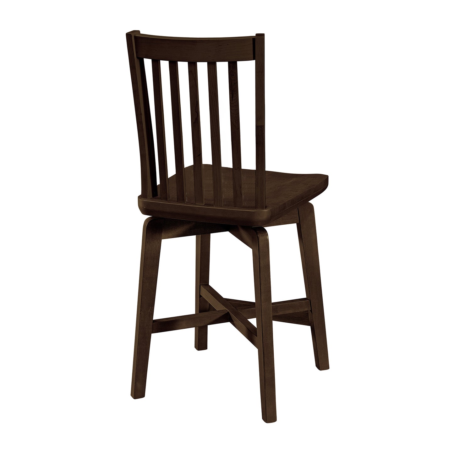 Alex Swivel Stool - Upholstered Seat