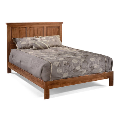 Carmella Raised Panel Bed with Low Footboard
