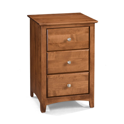 Cal 3 Drawer Nightstand