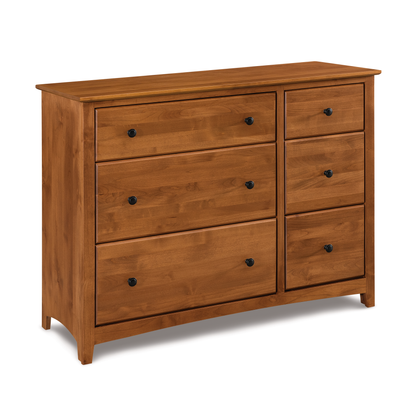 Cal 6 Drawer Combo Dresser