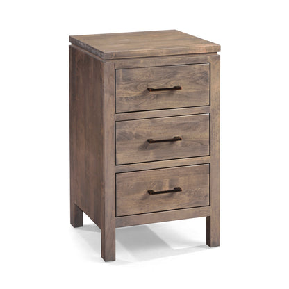Charlotte 3 Drawer Nightstand