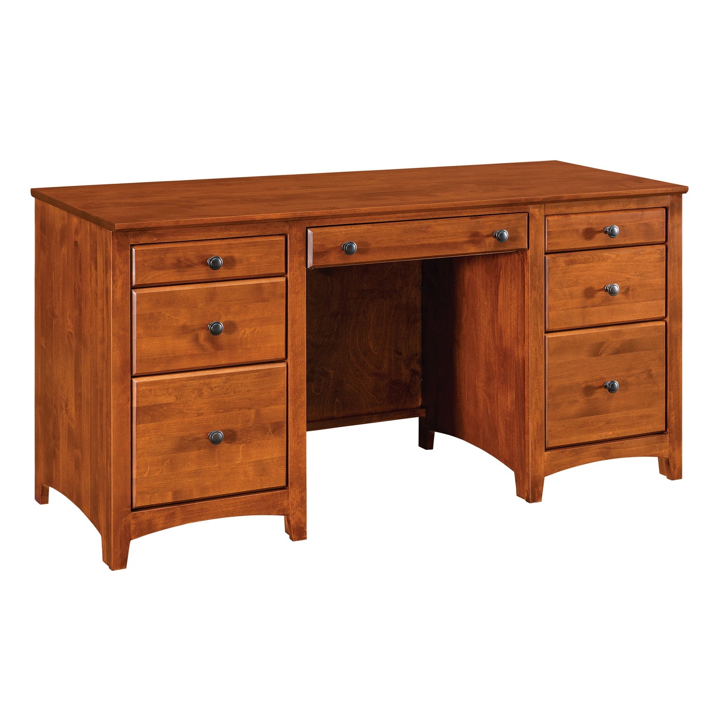 Heritage Grove Modular Double Pedestal Desk