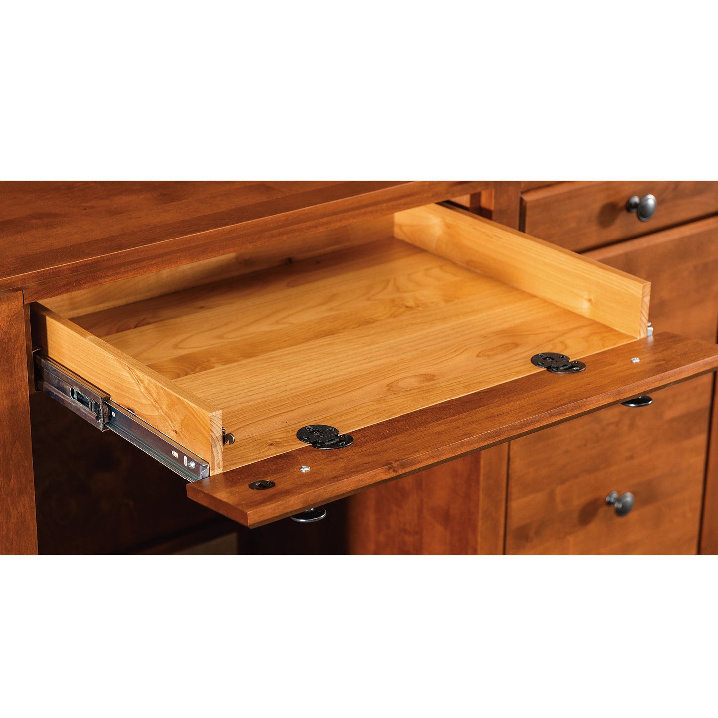 Heritage Grove Modular Double Pedestal Desk