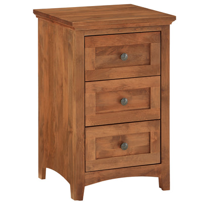 Emma 3 Drawer Nightstand