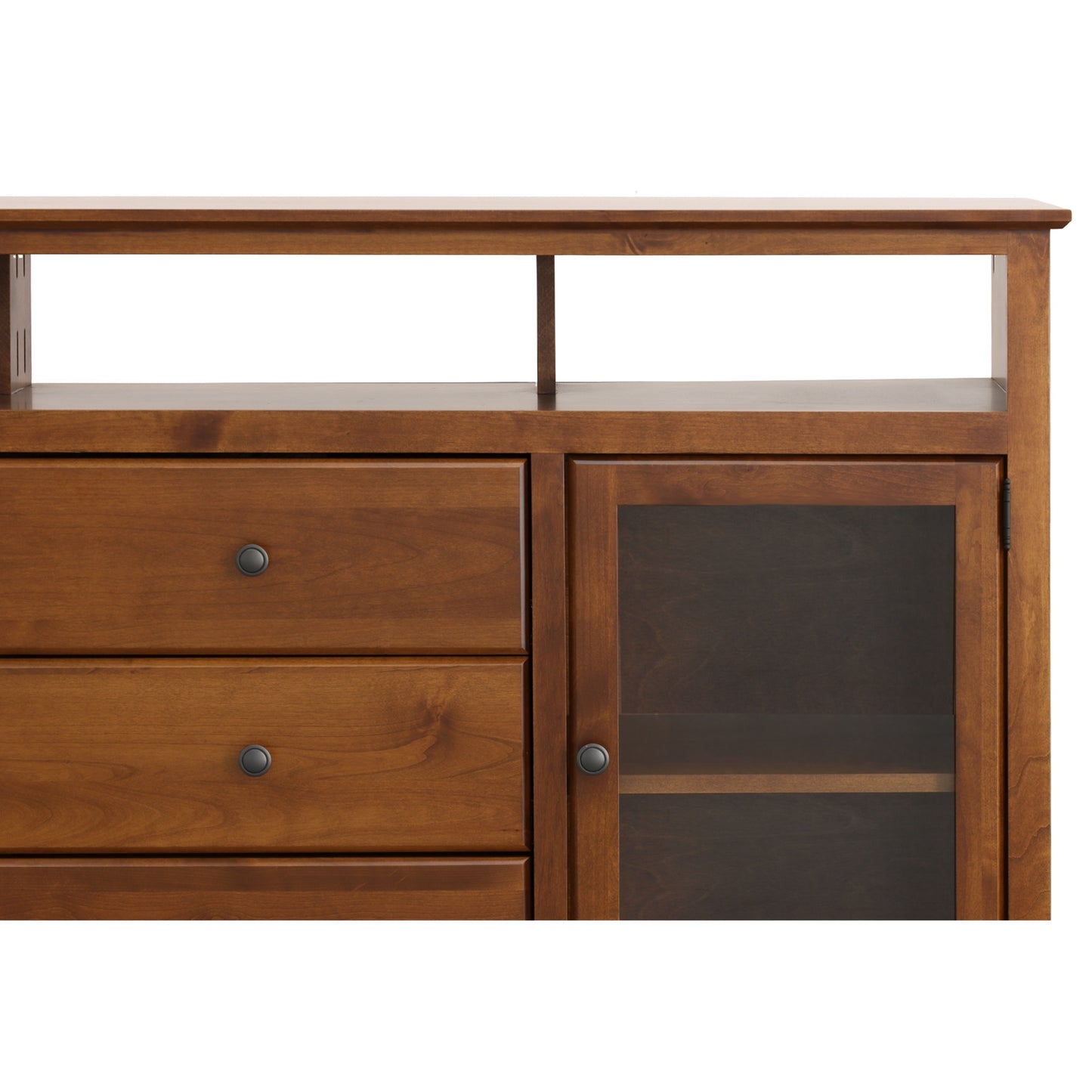Cal 61" Wide, Tall Entertainment Console