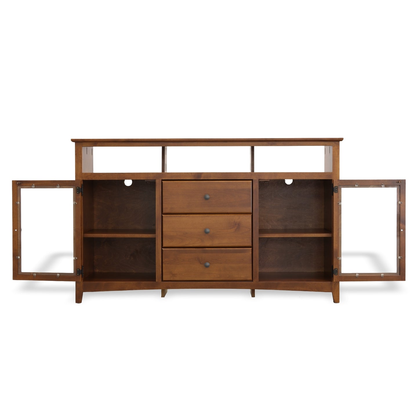 Cal 61" Wide, Tall Entertainment Console