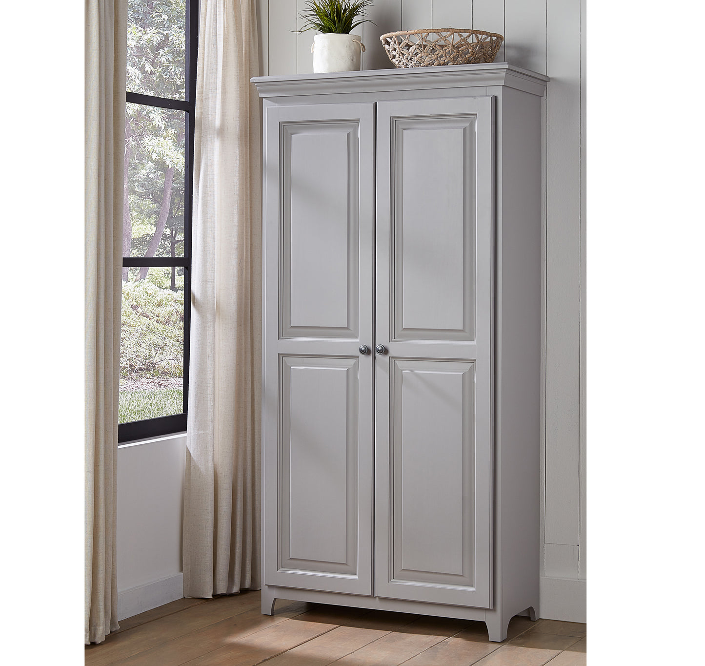 Heritage Grove Pine 2 Door Pantry