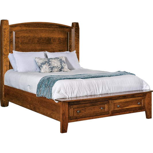 Bob Timberlake American Home Fitzgerald Bed with Footboard Storage