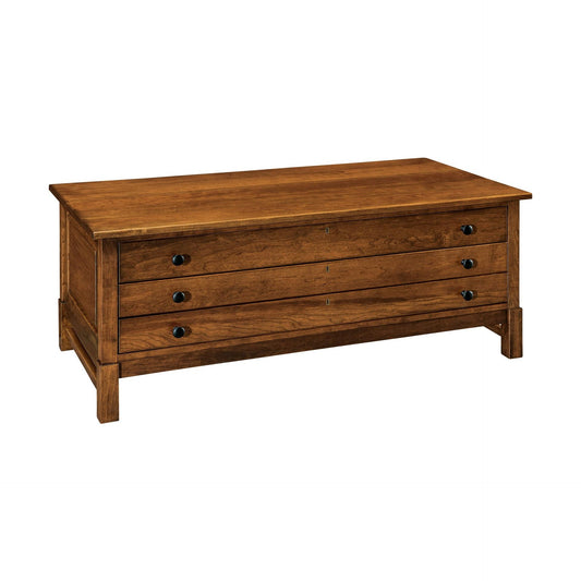Bob Timberlake American Home Miss Kay's Wood Top Rectangle Cocktail Table