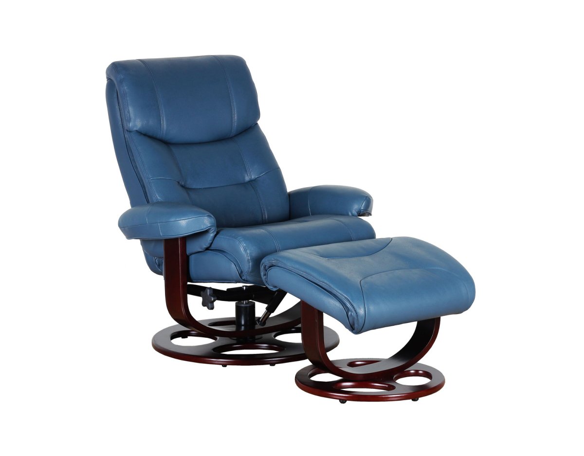 Danny Pedestal Reclining Chair & Ottoman