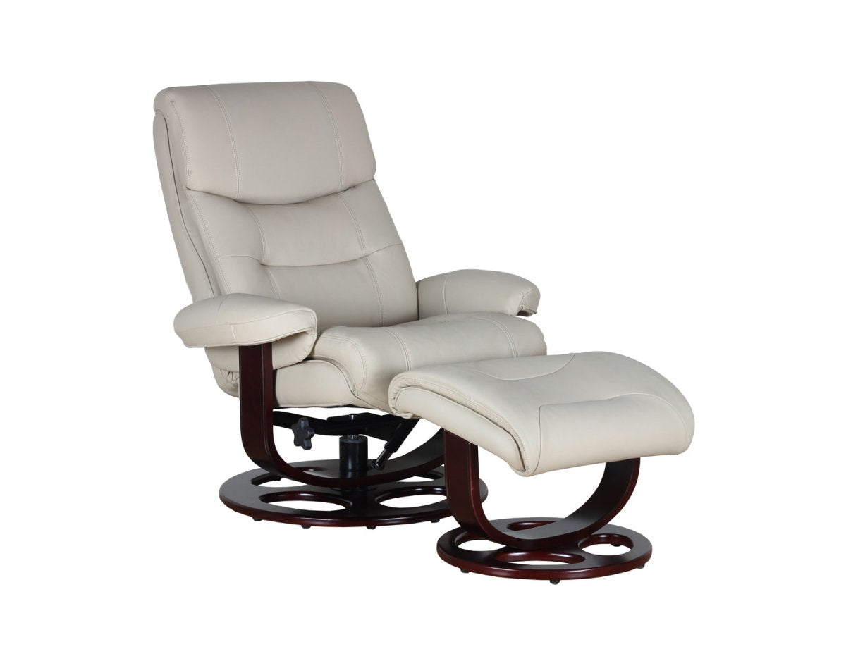 Danny Pedestal Reclining Chair & Ottoman