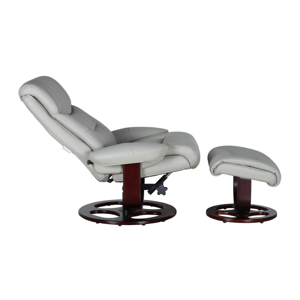 Danny Pedestal Reclining Chair & Ottoman