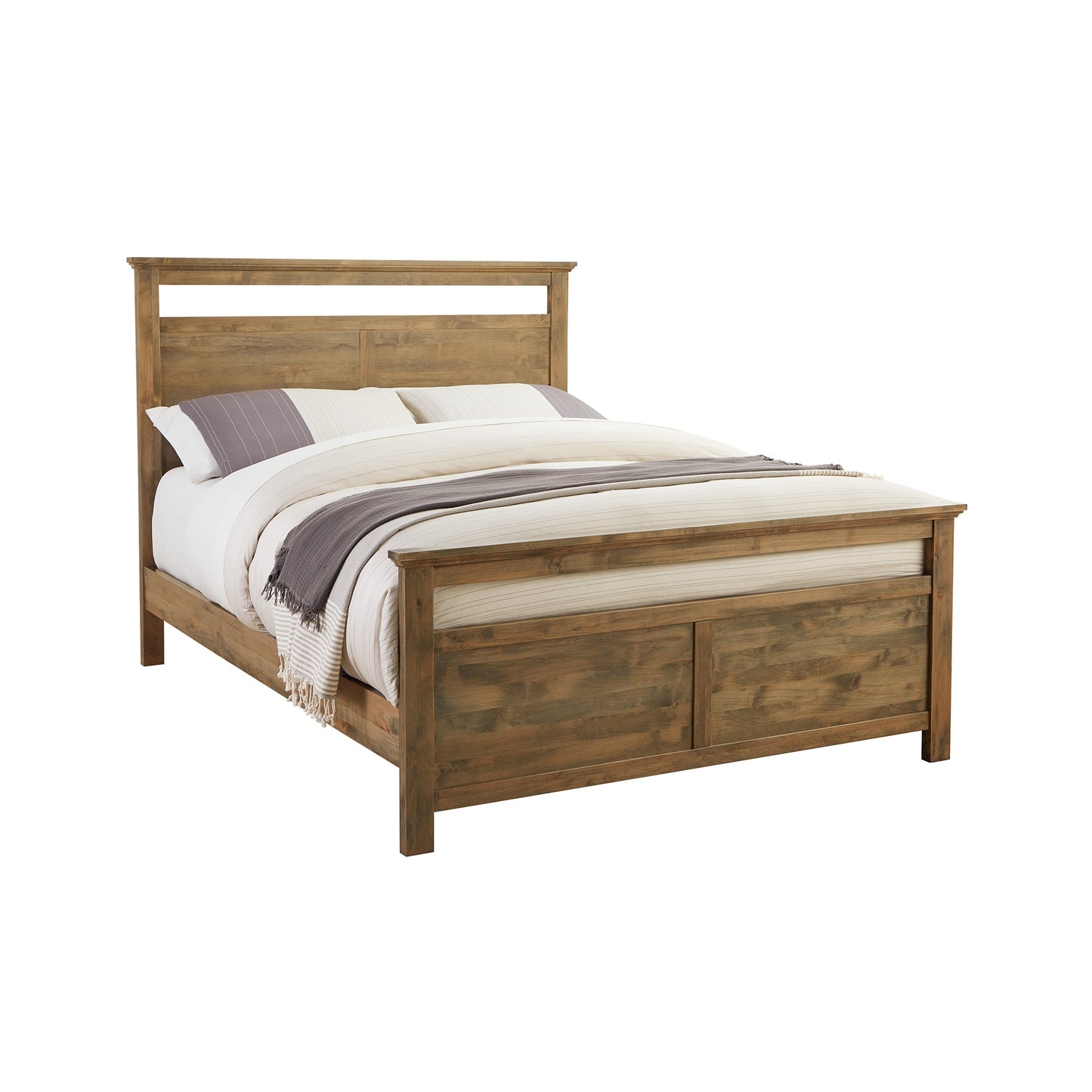 Emma Platform Bed - Tall Footboard