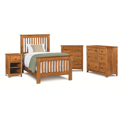 Cal 3 Drawer Wide Chest