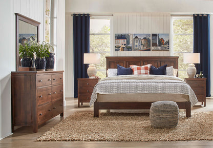 Carmella 3 Drawer Wide Nightstand