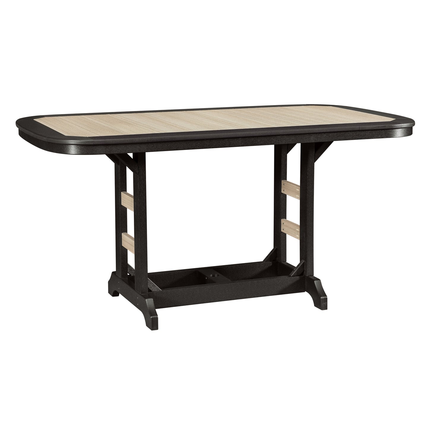 42" x 75" Oval Table - Various Heights