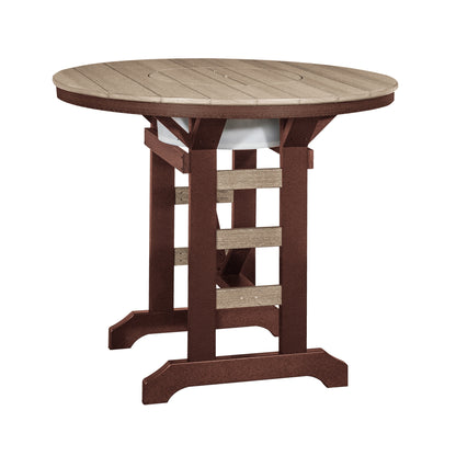 48" Round Table with Party Bowl - Various Heights