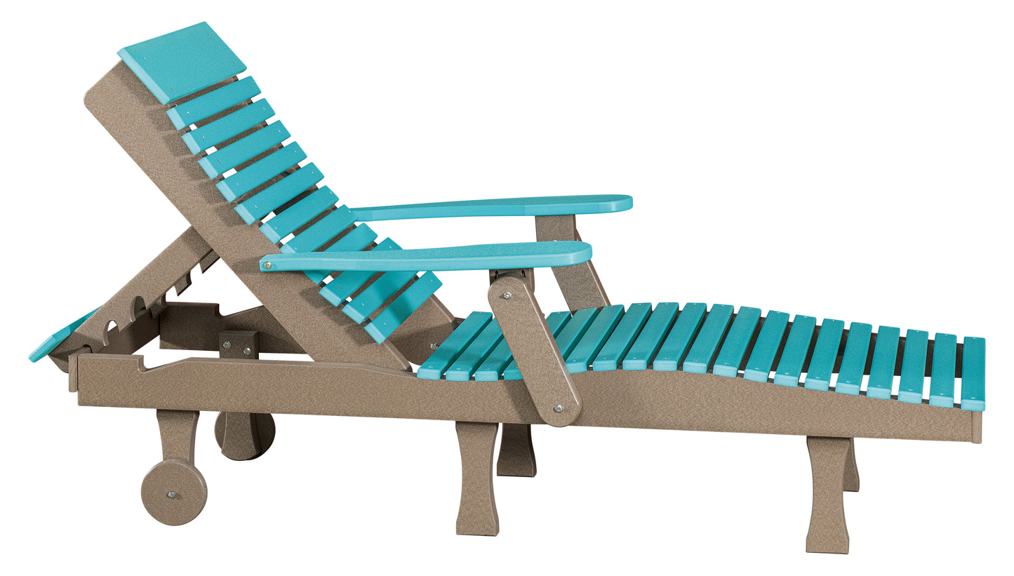 Outdoor Poly Lounger