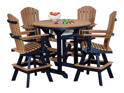 48" Round Table with Party Bowl - Various Heights