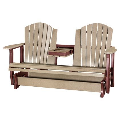 Hoosier 5' Glider with Fold Down Cupholder
