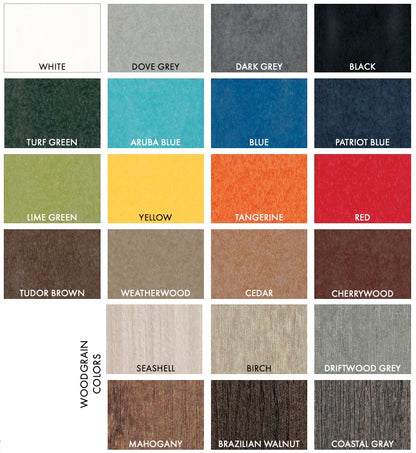 42" x 64" Oval Table - Various Heights