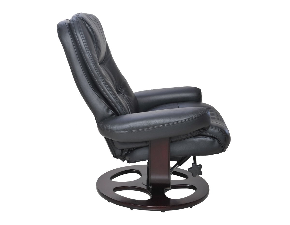 Judson Pedestal Reclining Chair & Ottoman