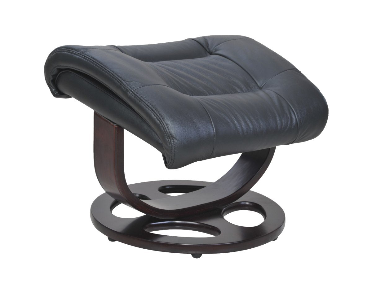 Judson Pedestal Reclining Chair & Ottoman