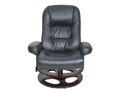 Judson Pedestal Reclining Chair & Ottoman