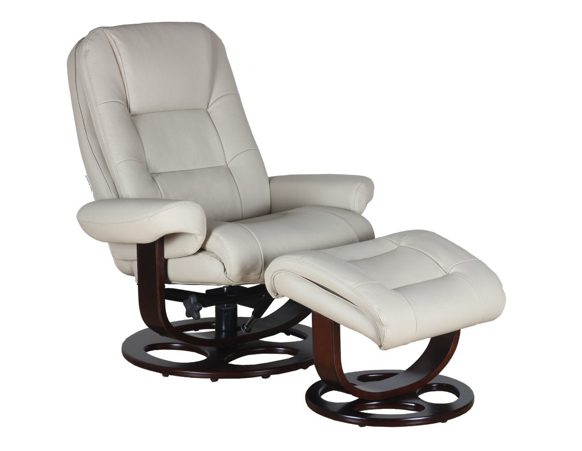 Judson Pedestal Reclining Chair & Ottoman